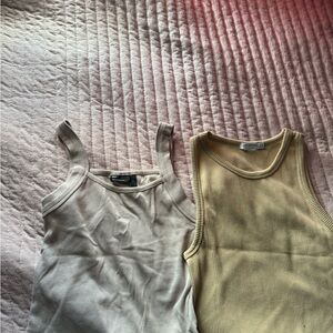 Nude Tank Tops Set